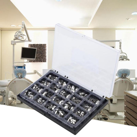 80Pcs Tube Molar Band Kit