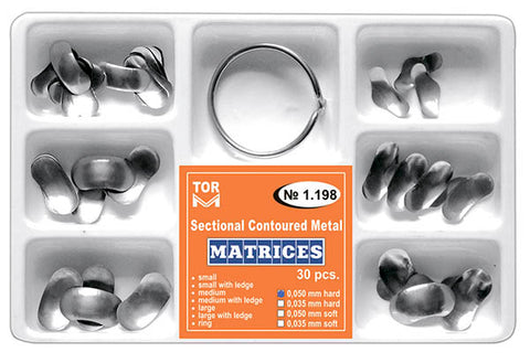 Sectional Matrix Kit (30 Pcs) TOR VM