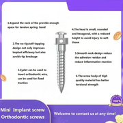 Mini Screw - Titanium