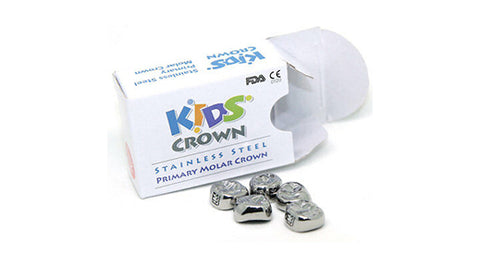 KIDS STAINLESS STEEL CROWNS REFILL (1PC)