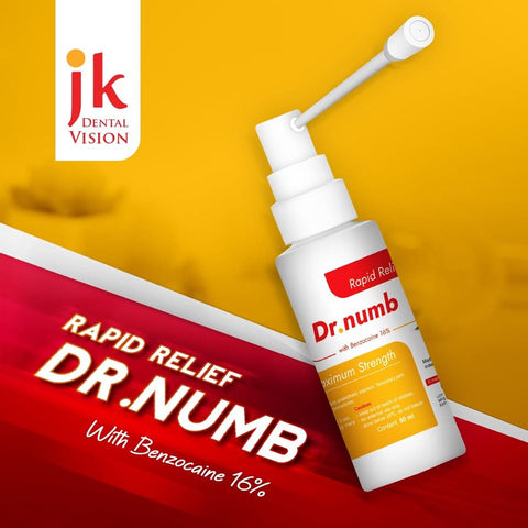 JK Dental DR Numb TOPICAL ANESTHETIC 16 50ml