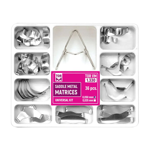 TOR-VM Saddle Metal Matrices Kit