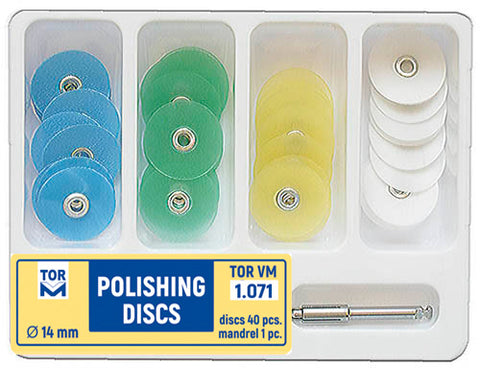 TOR VM POLISHING DISCS (40PCS)