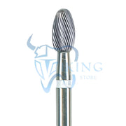 Tungsten Carbide Ei Football Finishing Bur - okoDENT White