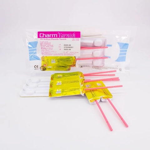 DentKist Charm Varnish 5% Sodium Fluoride Varnish ( 0.4ml per Piece)